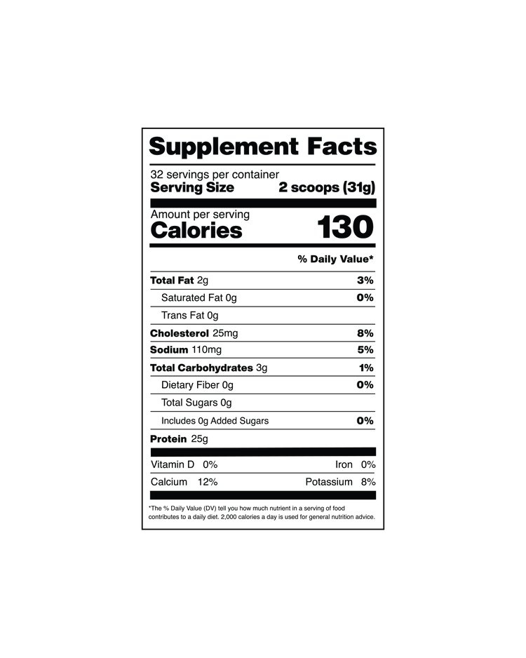 One Ingredient Whey Protein Powder